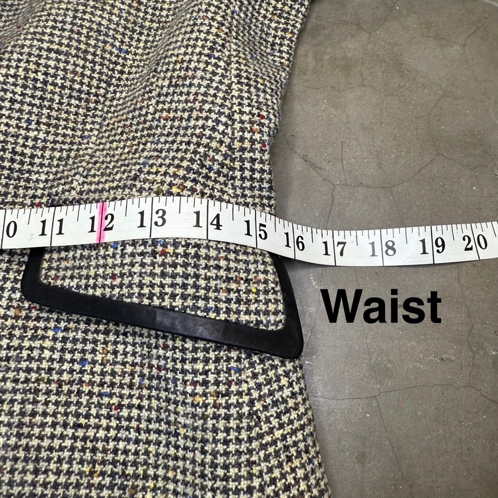Theory Women's Multi-Colored Tweed Virgin Wool Blazer Sz 4 - Picture 8 of 10